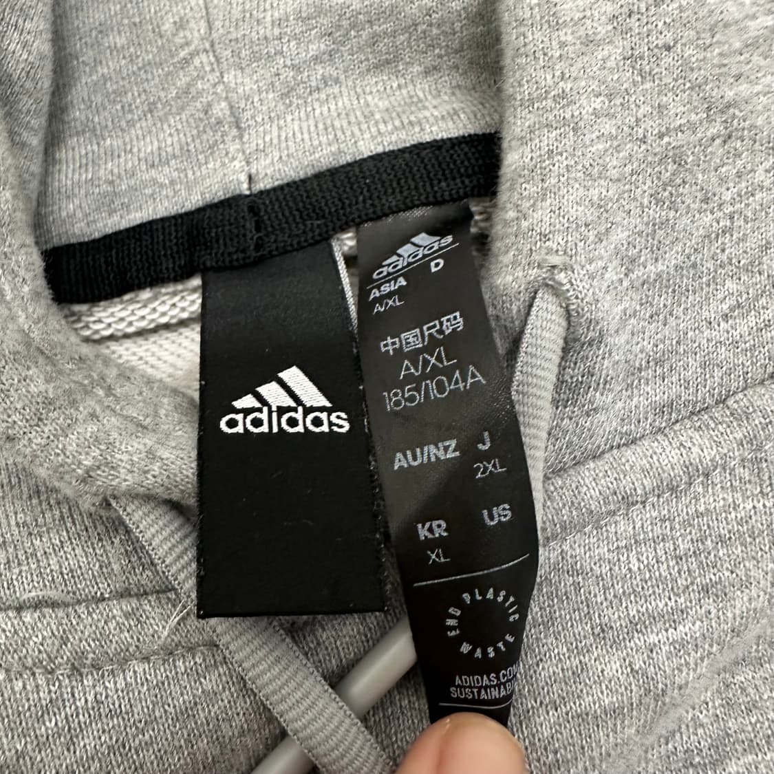 아디다스 후드티 트레이닝복 바지 셋업 세트 운동복 XL 상품이미지4