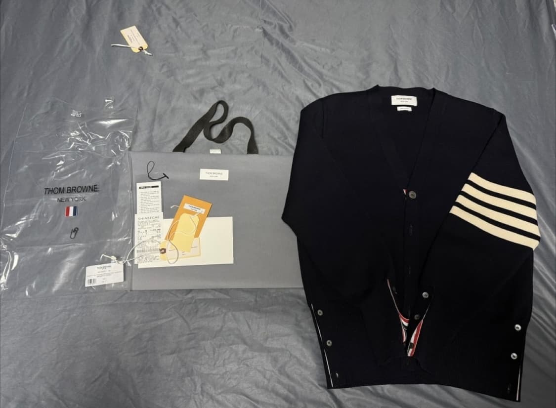 [백화점판] 톰브라운 밀라노스티치 가디건 상품이미지1