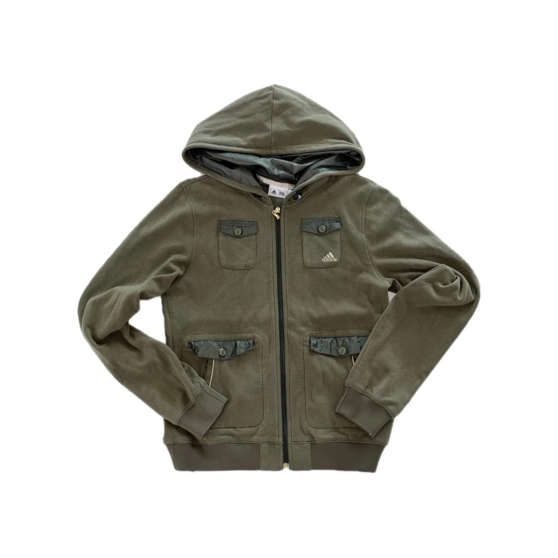 빈티지 아디다스 플리스 후드집업 상품이미지1