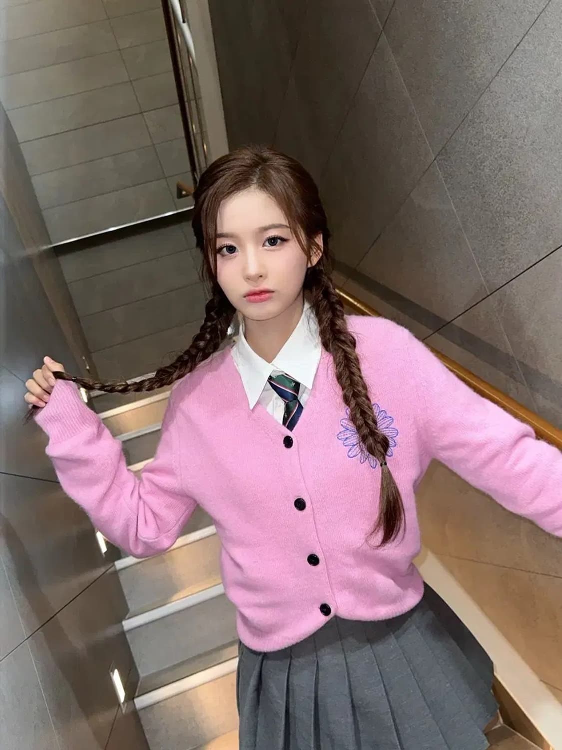 마르디 라쿤 블렌디드 가디건 상품이미지2