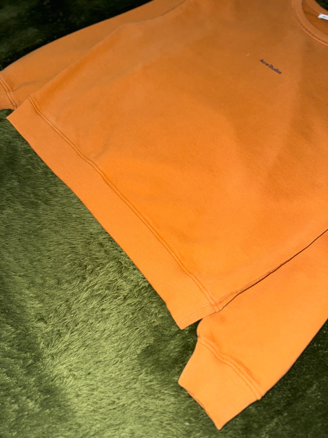 Acne Studios 아크네 스튜디오 23FW 스탬프 로고 스웻셔츠 상품이미지5