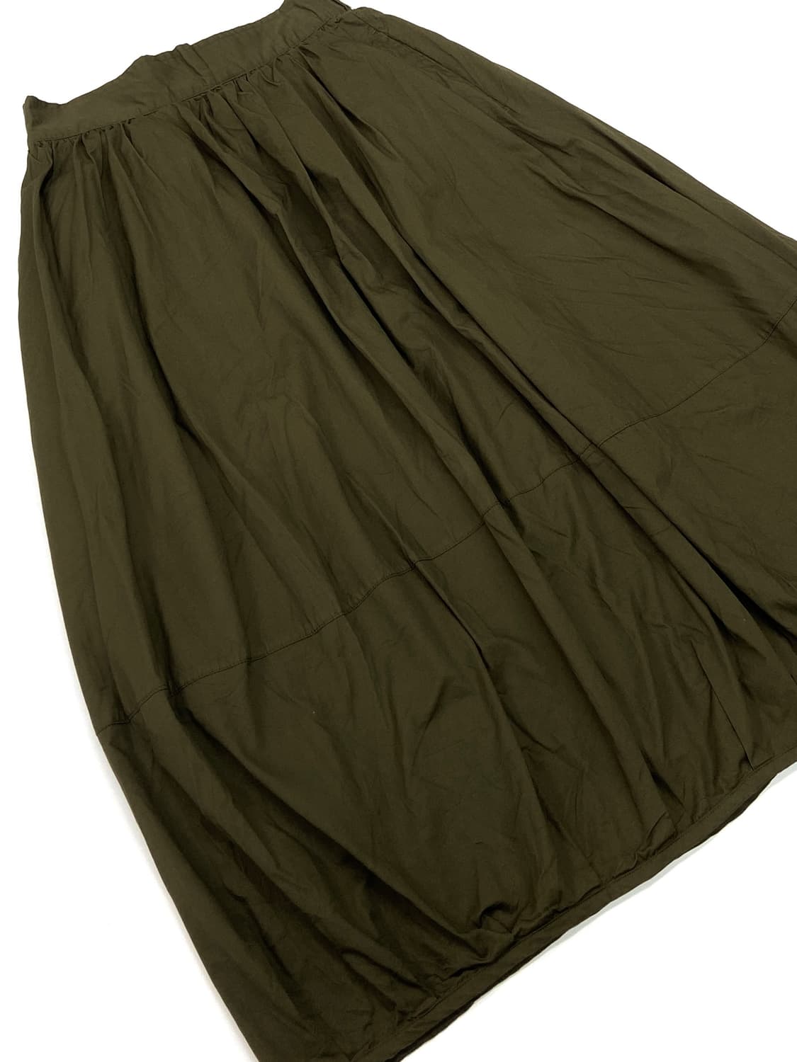 Khaki Cotton Balloon Skirt  상품이미지3