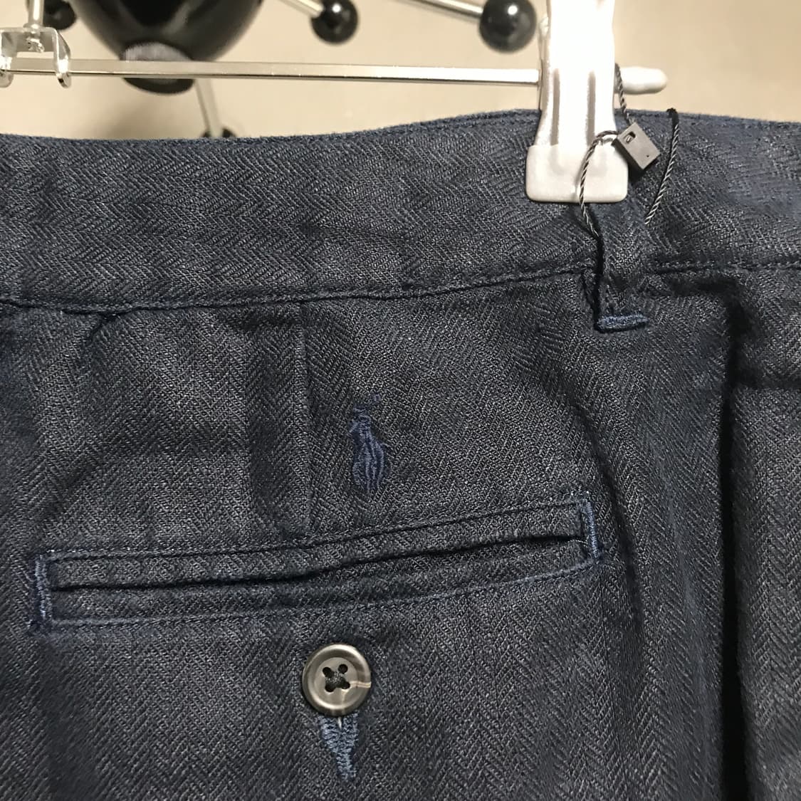 폴로 랄프로렌 린넨 치노 팬츠 네이비 20 상품이미지4