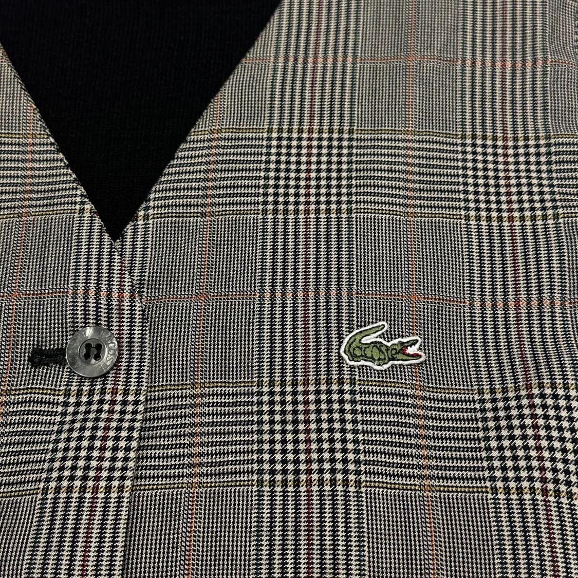 라코스테 체크 조끼 lacoste vest 상품이미지3