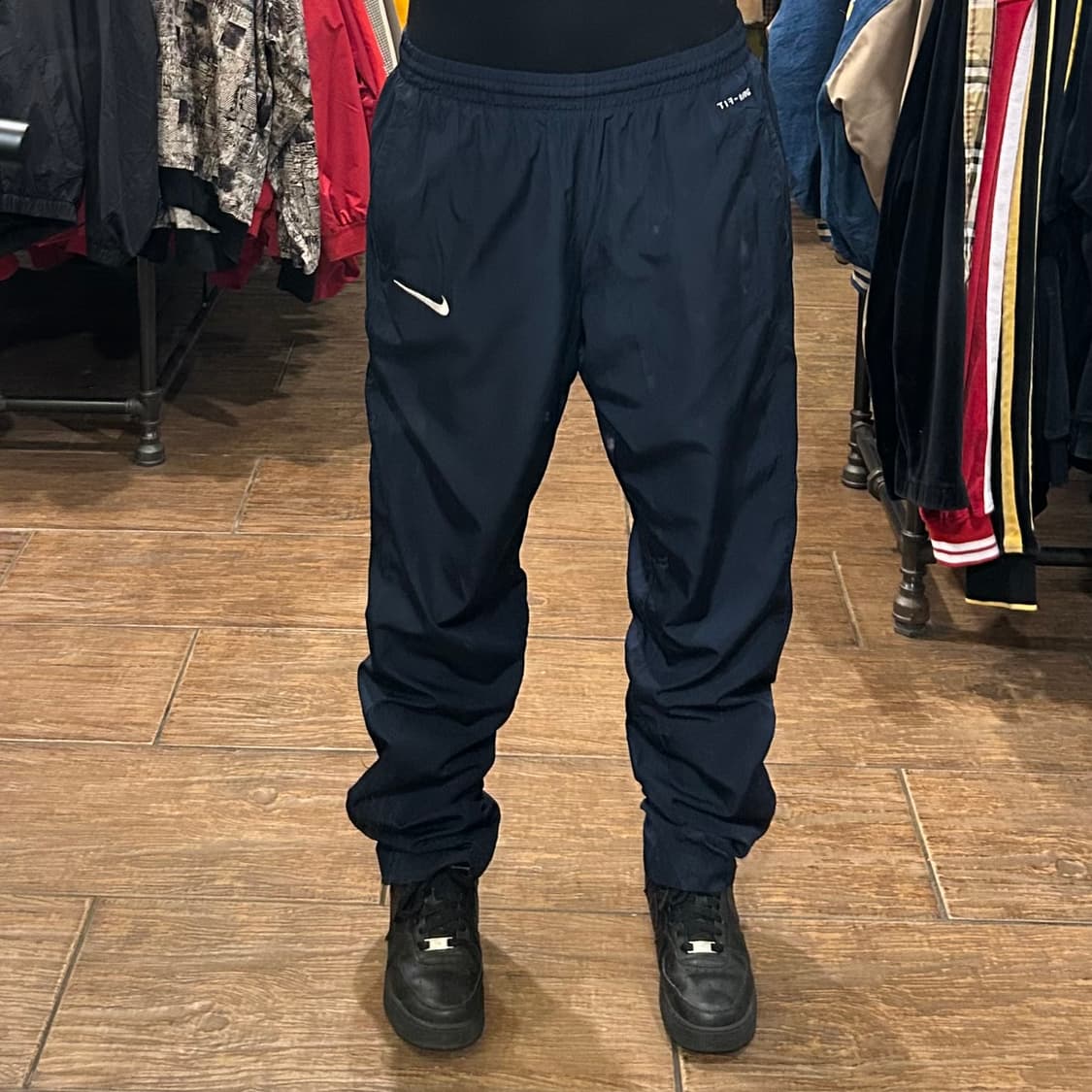 [HI] 나이키 나일론 트레이닝 팬츠 네이비 상품이미지2