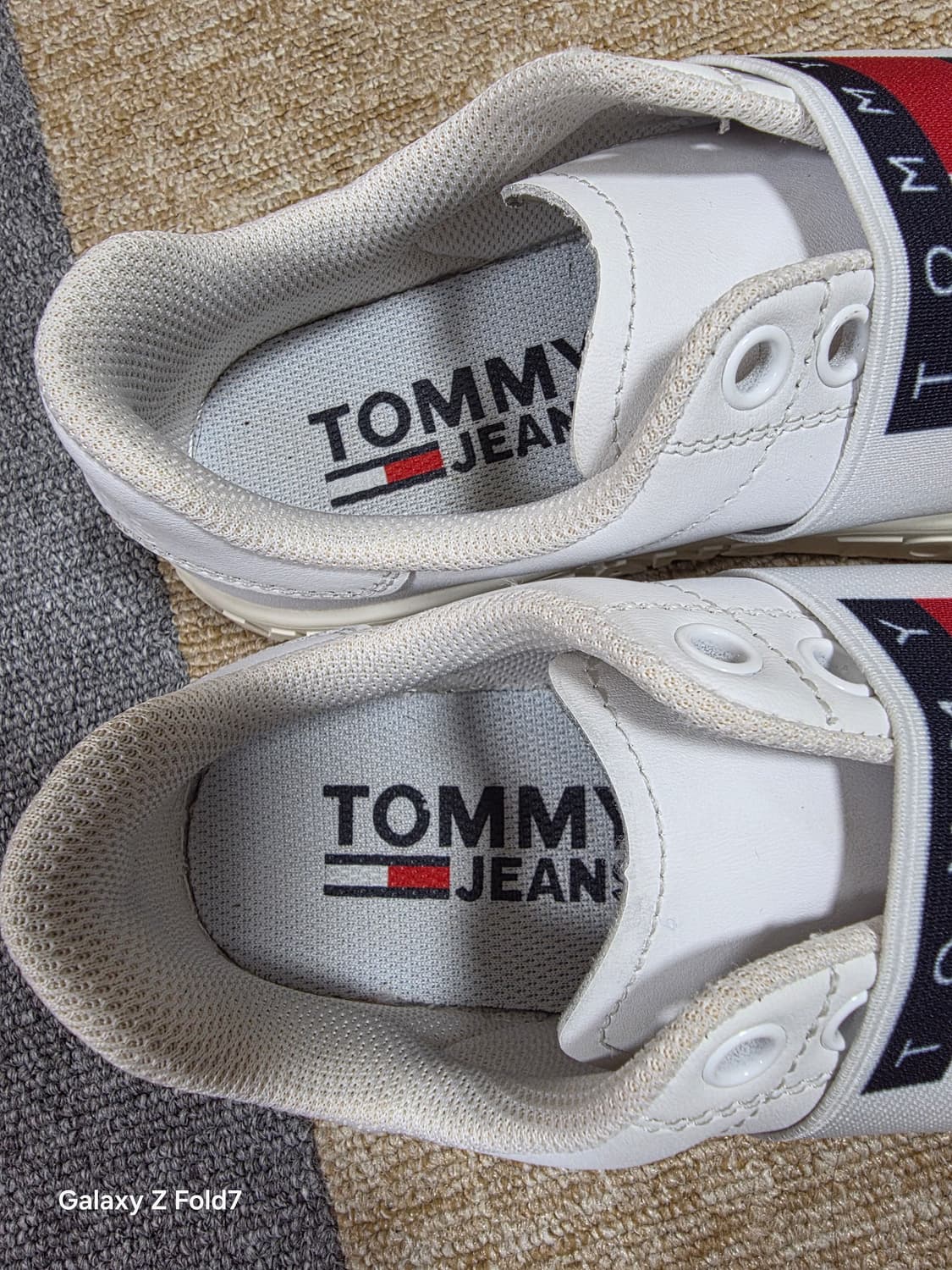 타미진스 화이트 스니커즈 슬립온 Jaz [230mm] 상품이미지6