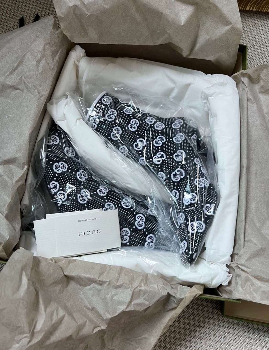 구찌 니트 부츠 36사이즈 230-235mm (새상품) 상품이미지1