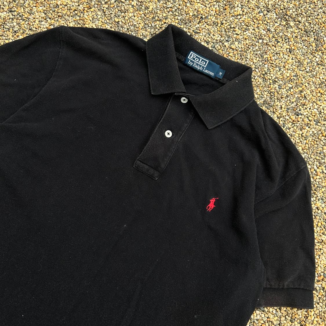폴로 (POLO RalphLauren)블랙 반팔 카라티 상품이미지2
