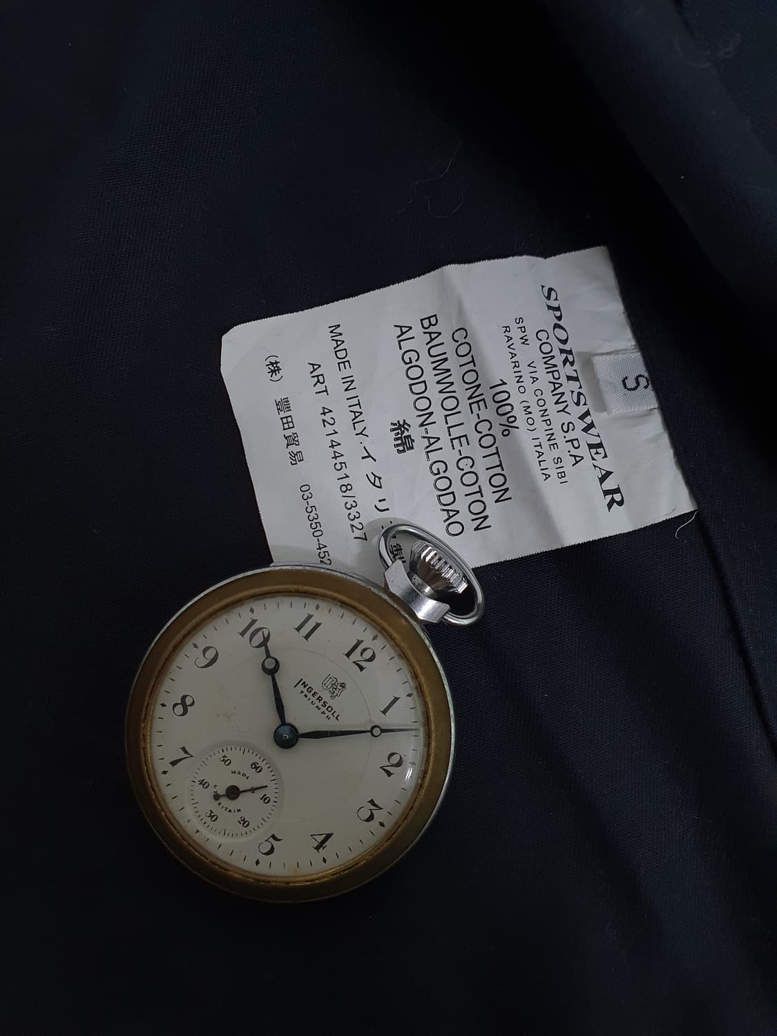 2005 SS Denim Navy Cotton Jacket (S) 상품이미지8