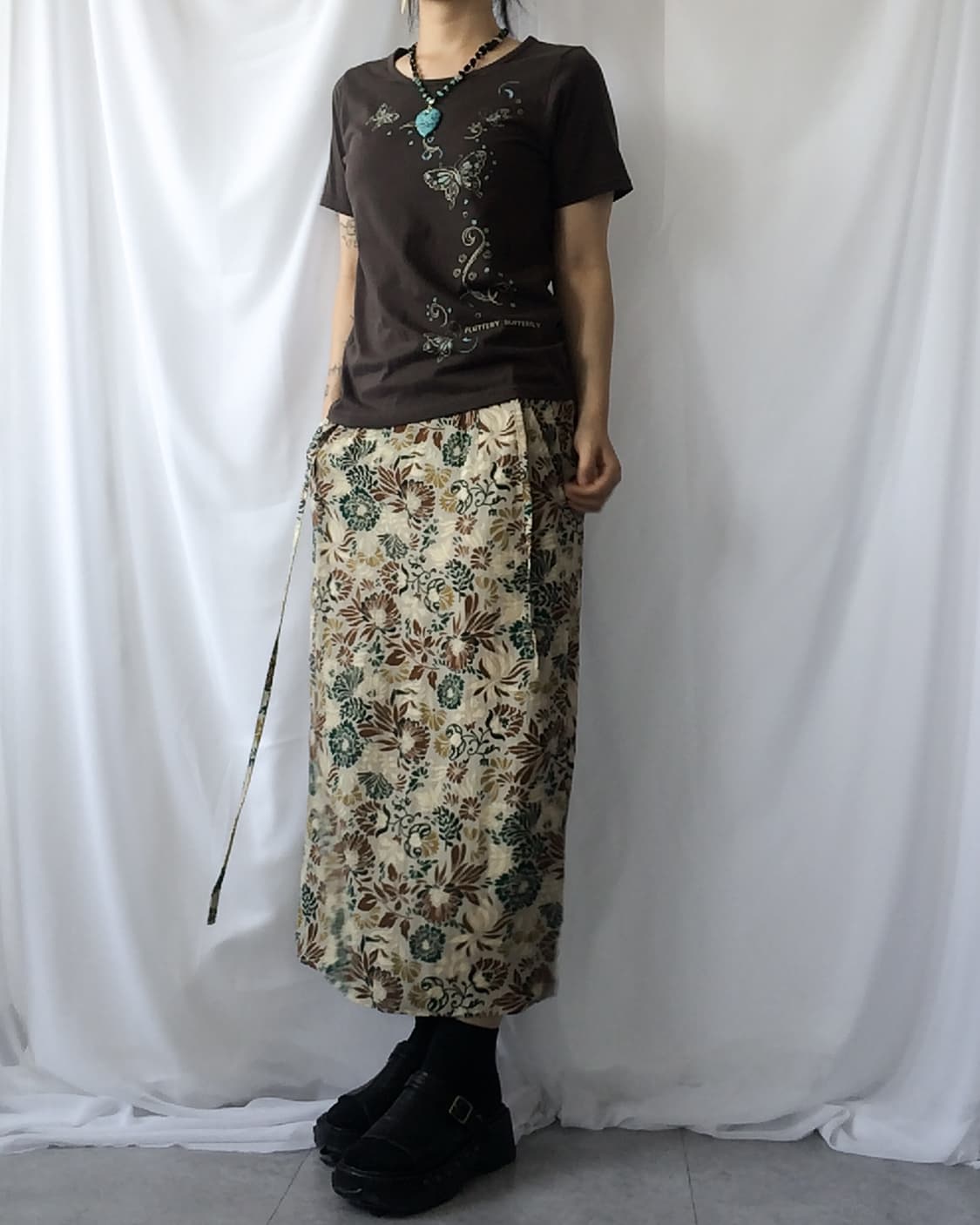 Butterfly printing t shirt 상품이미지5