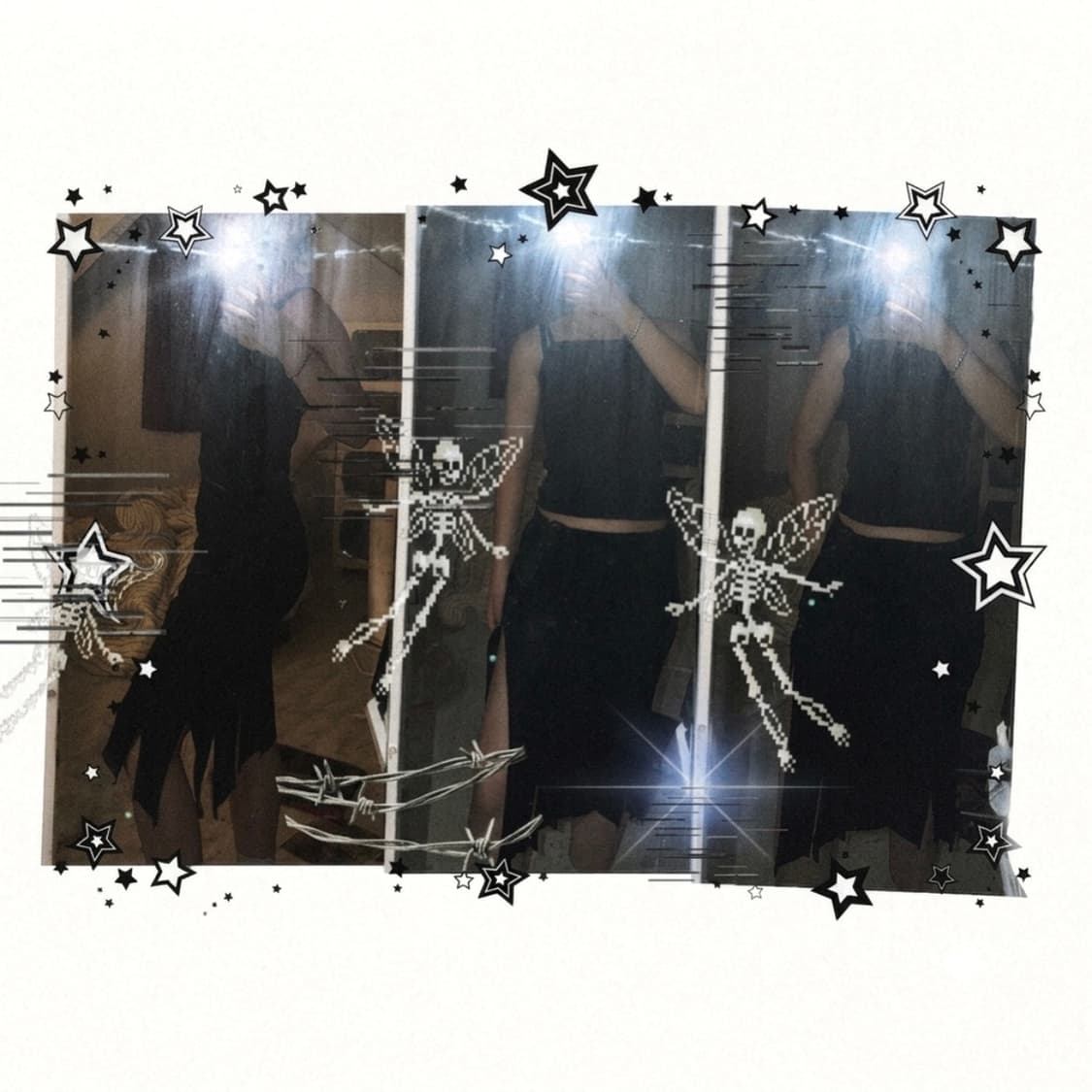 00s three hundred thirty days 슬릿 스커트 상품이미지2