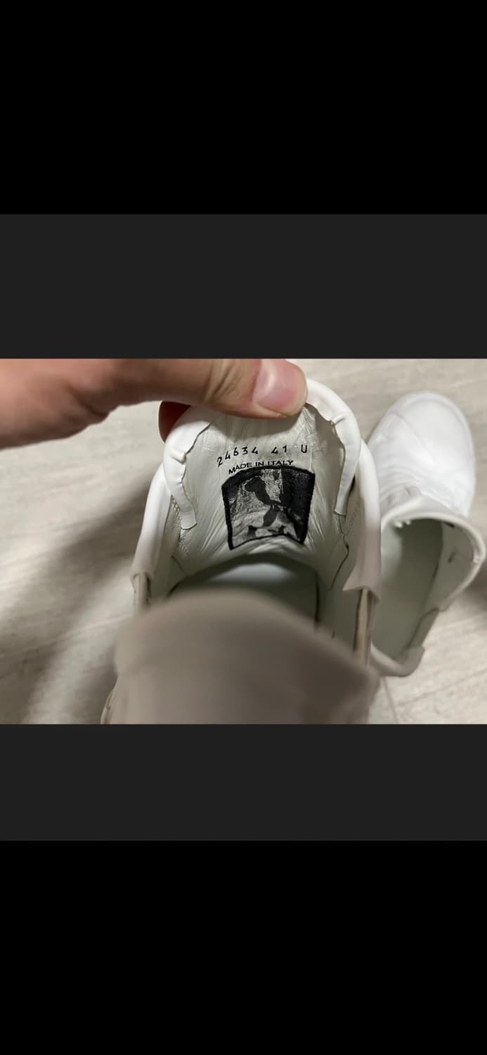 릭오웬스 남성 앵클 스니커즈 상품이미지4