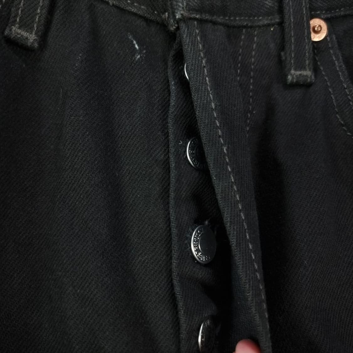 [리바이스] 501 스트레이트 블랙진 M20075 상품이미지7