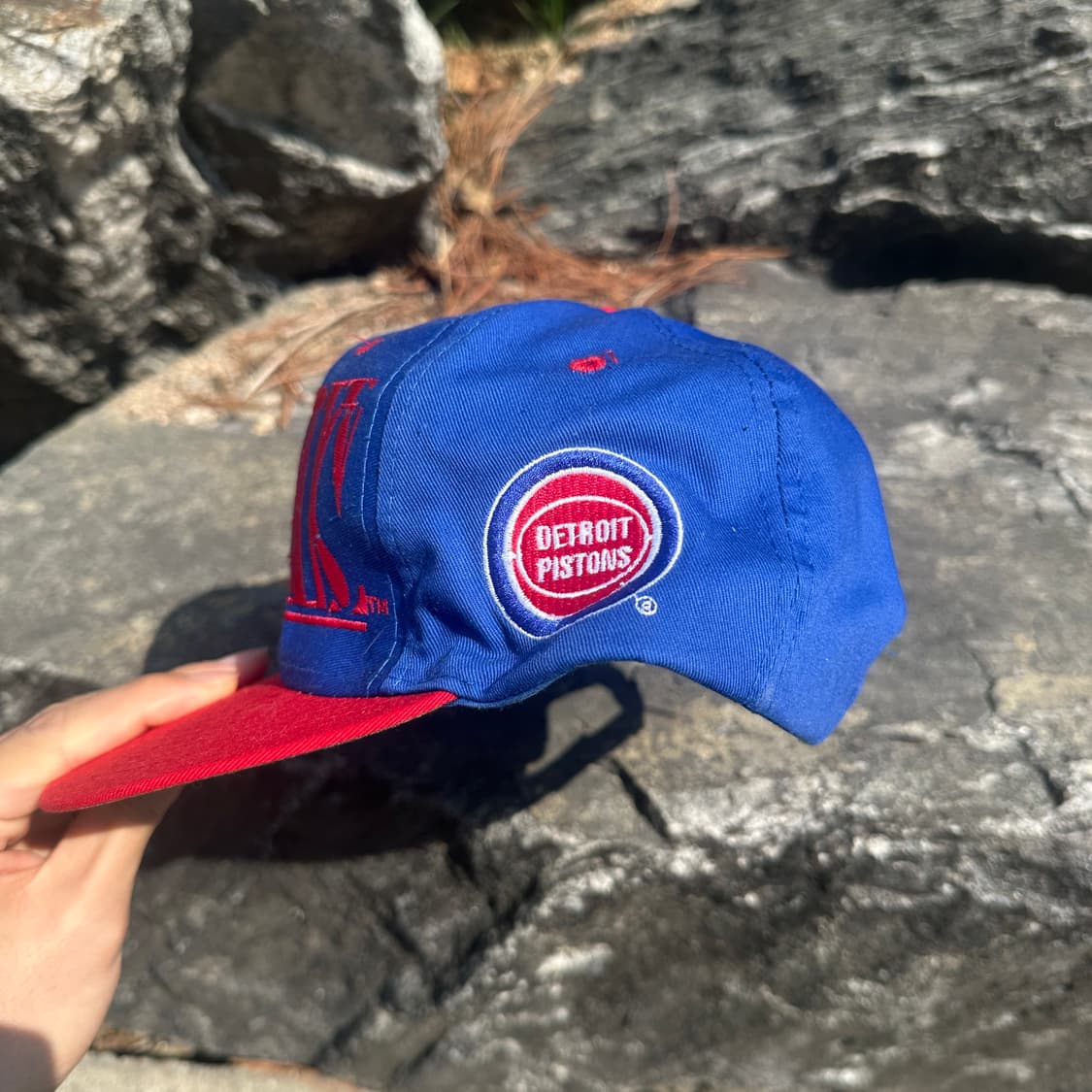 vintage nba detroit pistons 7logo cap 상품이미지2