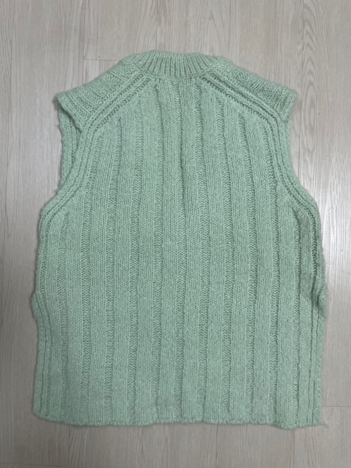Rus vest knit mint green 상품이미지6