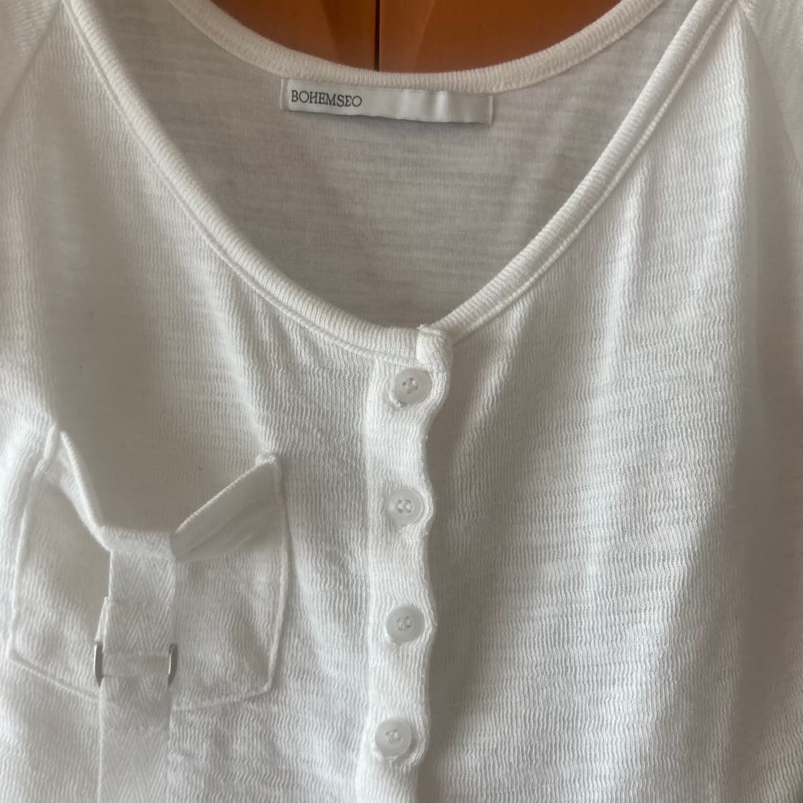 Raglan slub half cardigan 상품이미지6