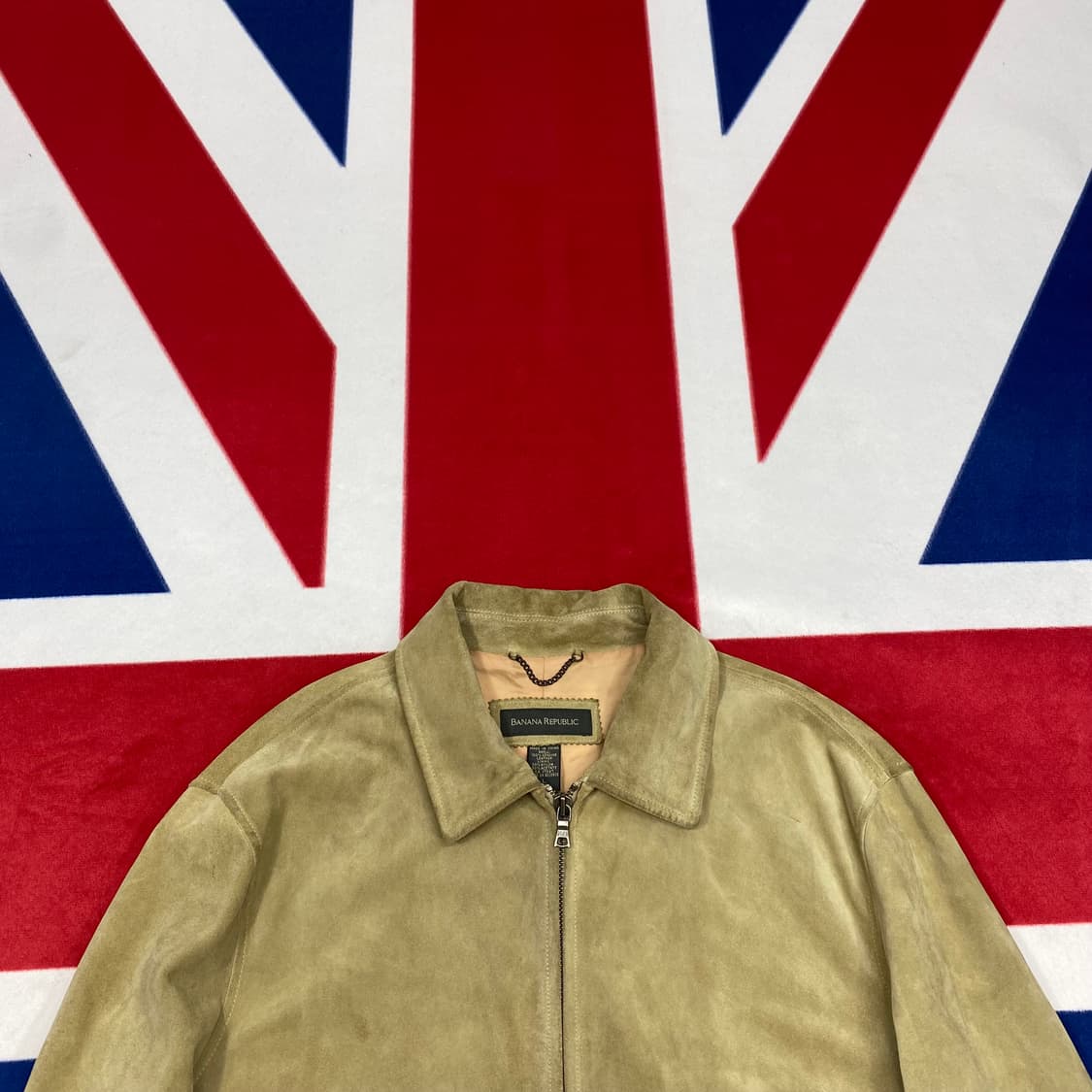 바나나리퍼블릭 리얼스웨이드자켓 L 상품이미지3