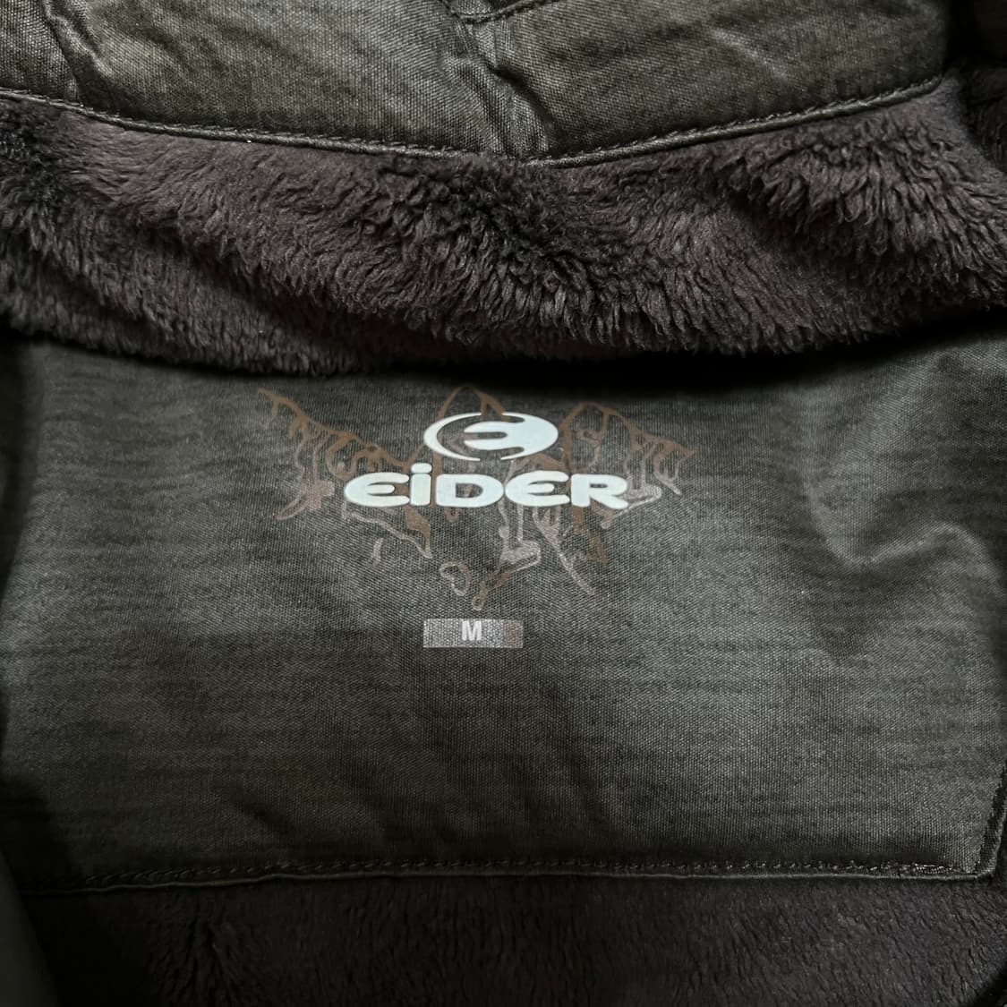 아이더 여성 아웃도어 덕다운 700 후드 패딩 점퍼 [브라운] M/95 상품이미지5