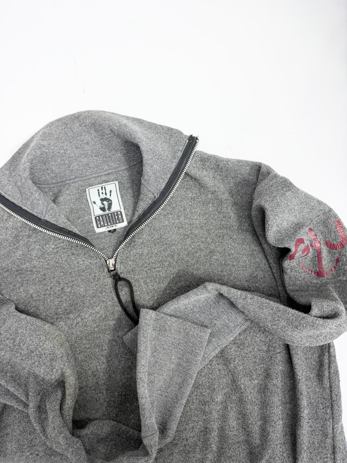 90s) Gaultier jeans half zip 상품이미지1