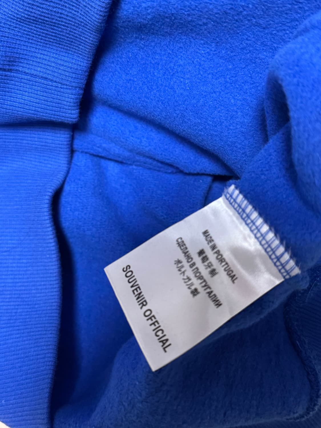 수베니어 유로 후드티 (M) 상품이미지5