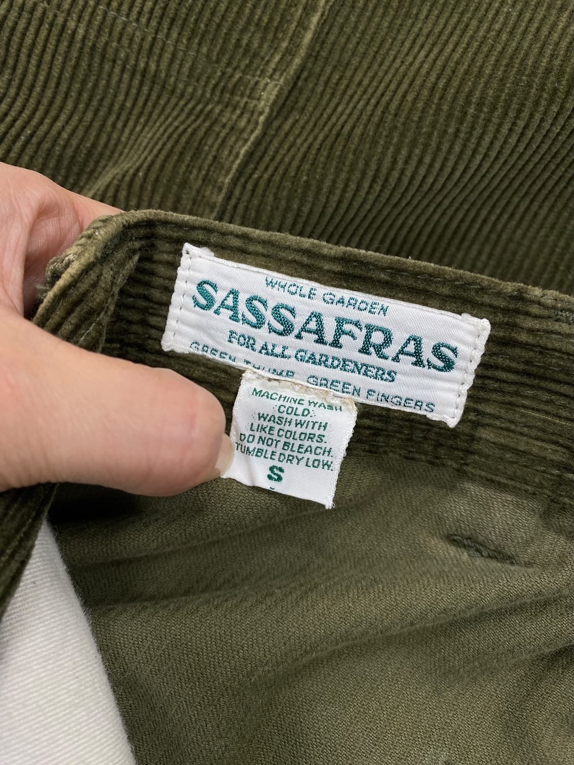 사사프라스 가드너 코듀로이 팬츠  상품이미지8