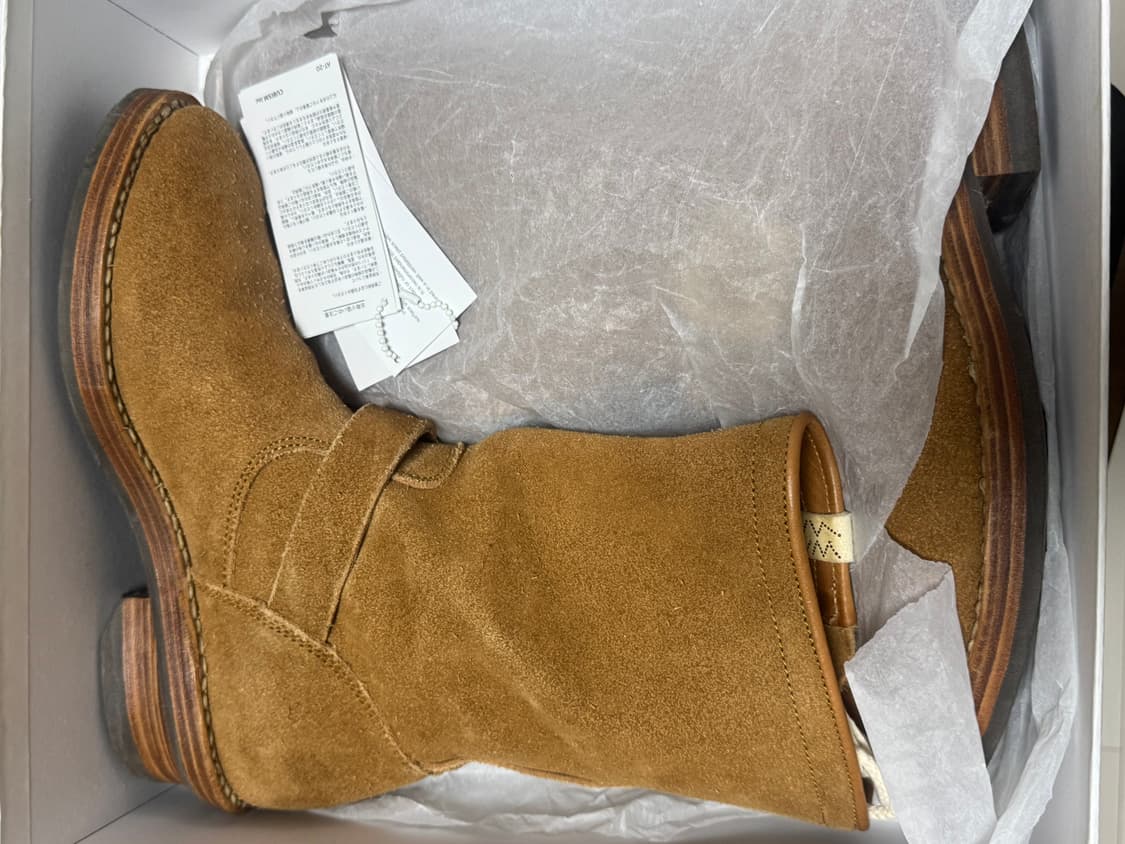 visvim 비즈빔 23ss t.w.o 투부츠 카멜 8사이즈 상품이미지6