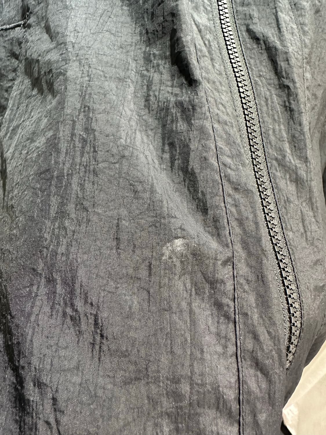 M 나이키 자수로고 블랙 바람막이 상품이미지6