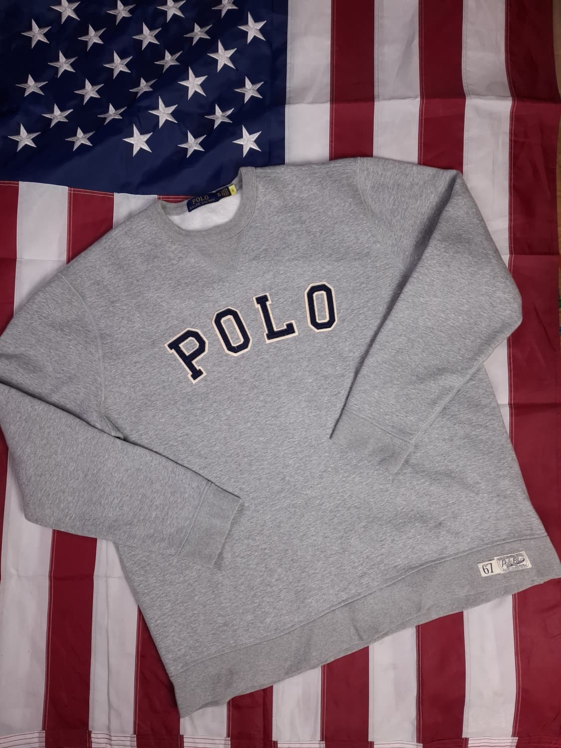오리지날 신형 랄프로렌폴로 스펠아웃 스웻셔츠 상품이미지1