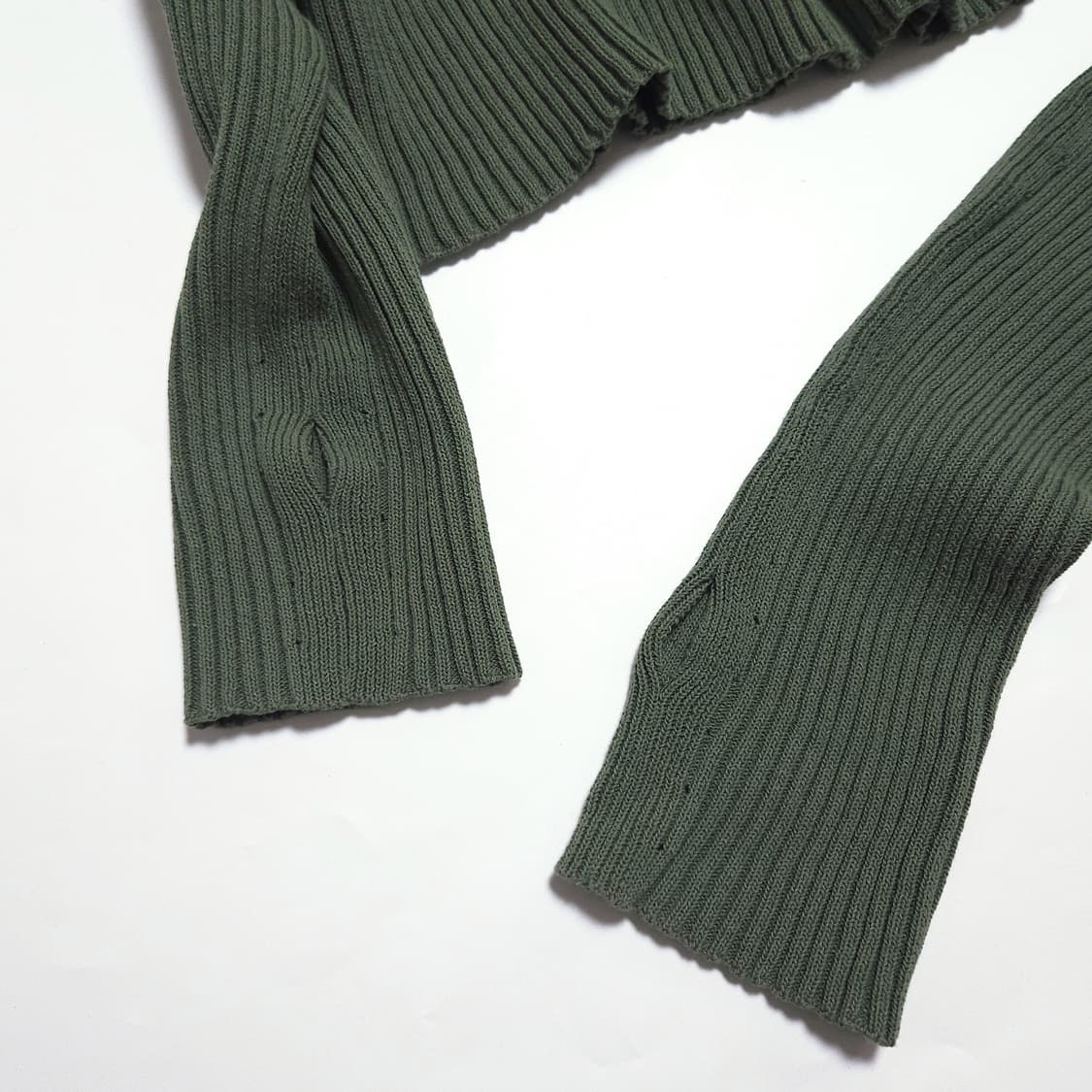 준지 juun j 우먼 숄더 패치 골지 니트 상품이미지3