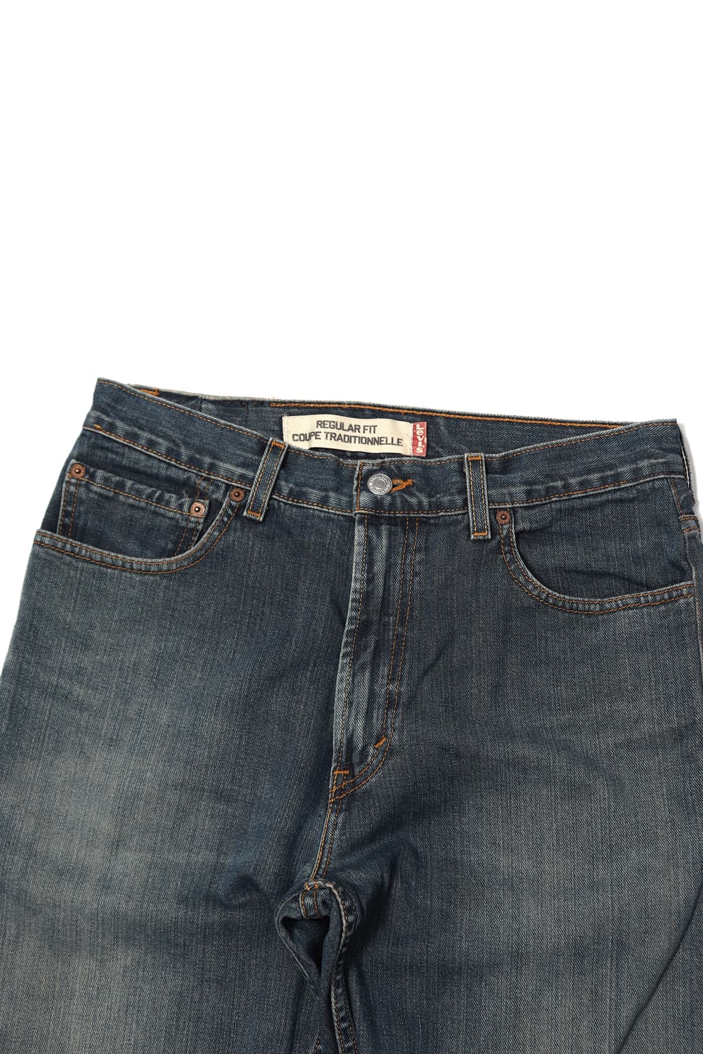 LEVIS 505 워싱 레귤러 핏 데님 팬츠size 30 상품이미지3