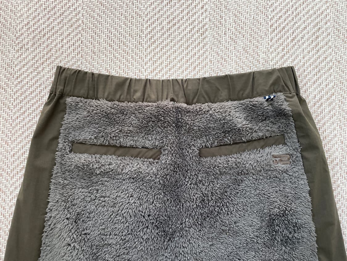 빈티지 보아 패널 밴딩 나일론 스커트 상품이미지7