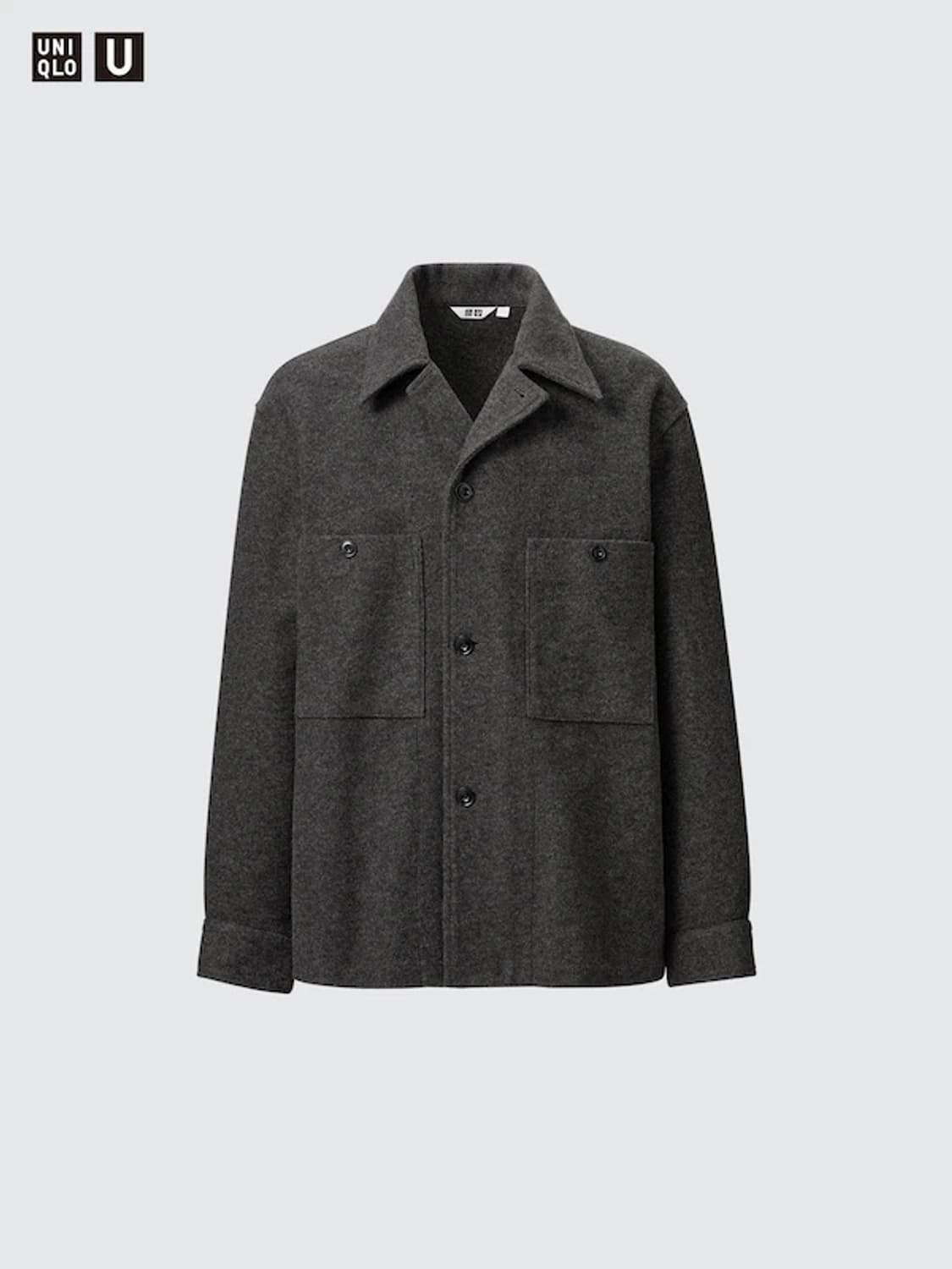유니클로 U x 르메르 후리스 저지 오버 셔츠 자켓 XXL/2XL 상품이미지1