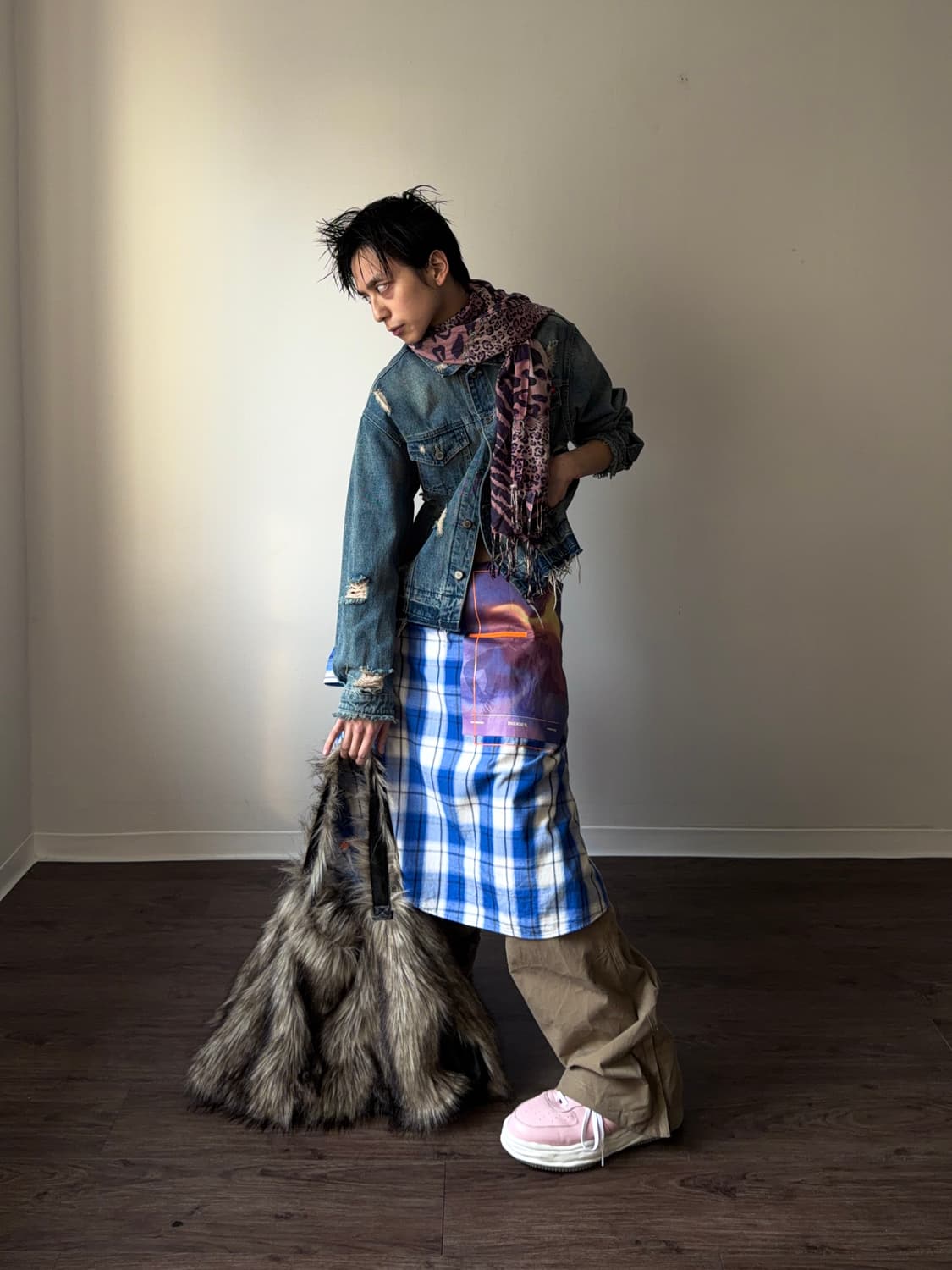 TAAE 002 폭스 퍼 빅 백 상품이미지2