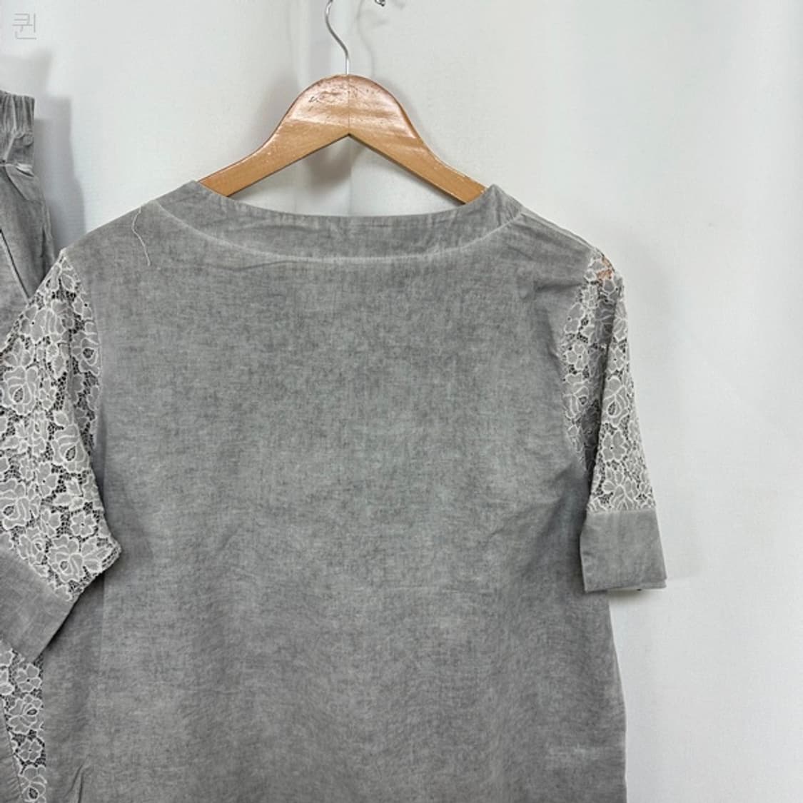 생활한복 여자 반팔티 밴딩바지 SET XL 상품이미지4