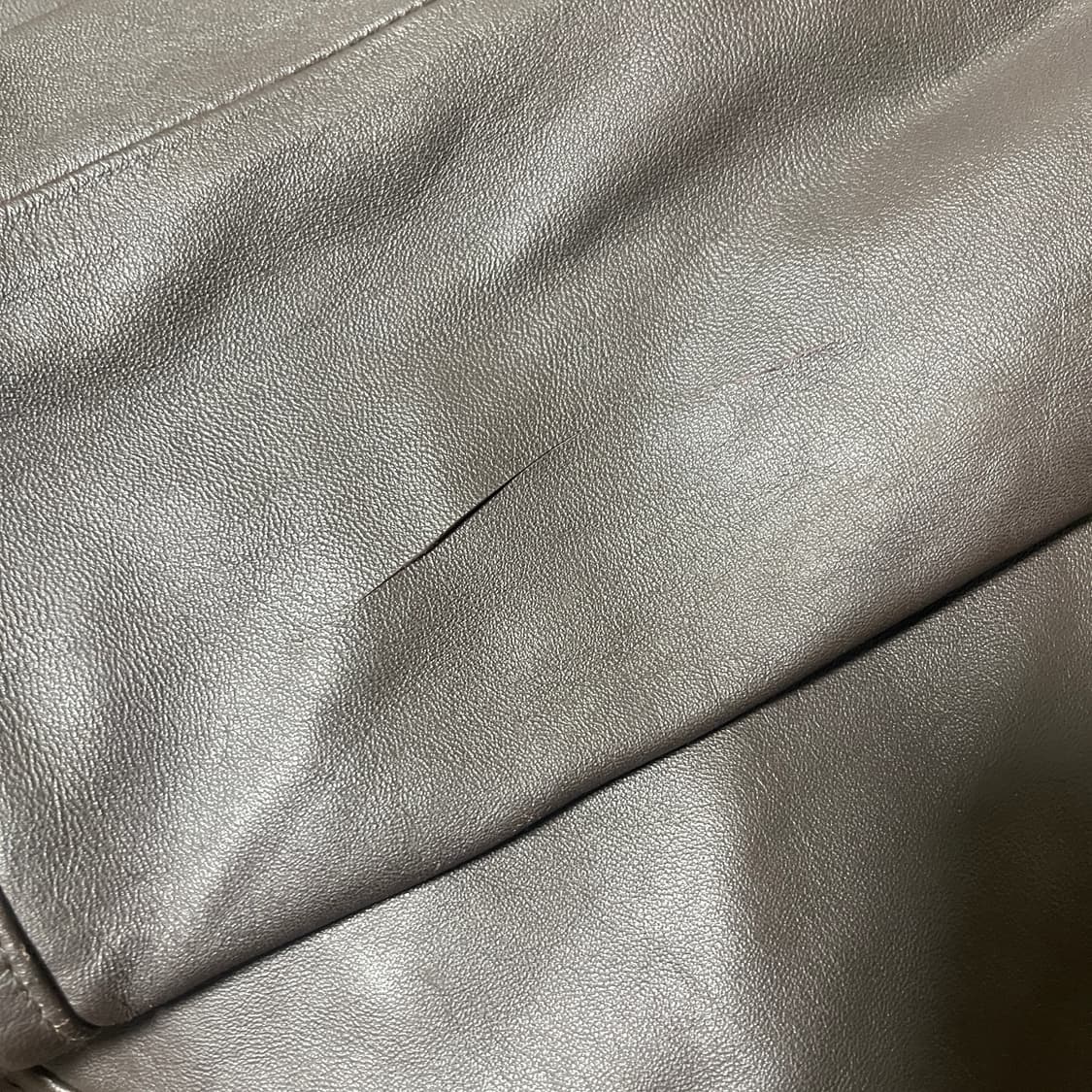 Get used 하이넥 양가죽 레더 자켓 상품이미지4