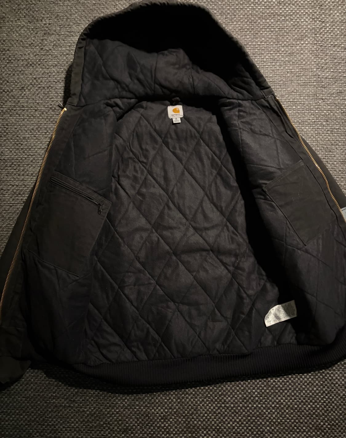 칼하트 액티브 J130 BLK M/T 상품이미지6