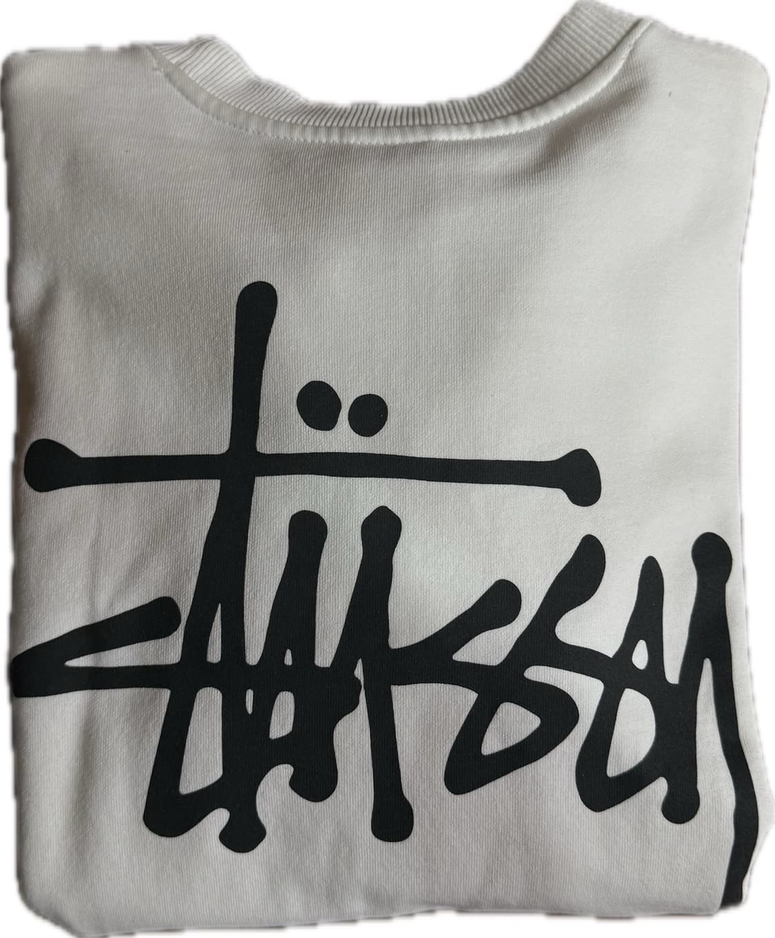 스투시 화이트 맨투맨 상품이미지1