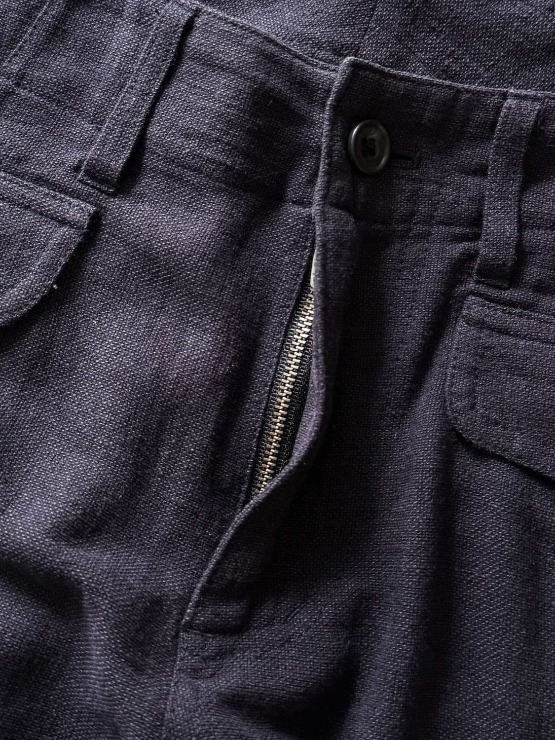 Beams Utility Cargo Linen Shorts 상품이미지5