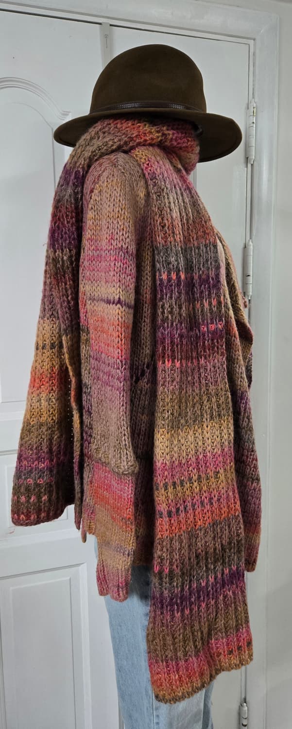 쟈딕앤볼테르 빈티지 가디건 머플러세트 상품이미지3