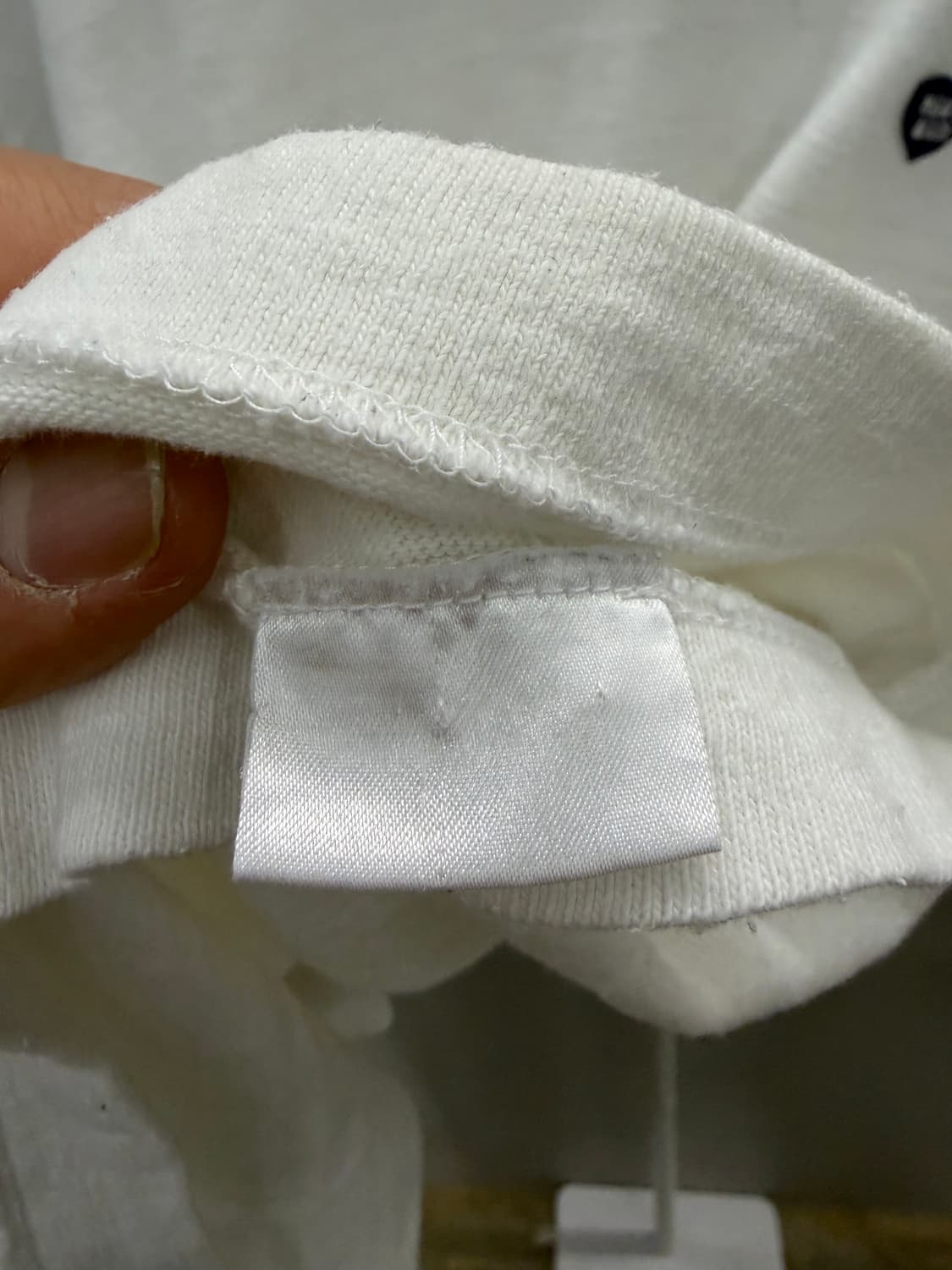 휴먼메이드 화이트 반팔티 상품이미지5