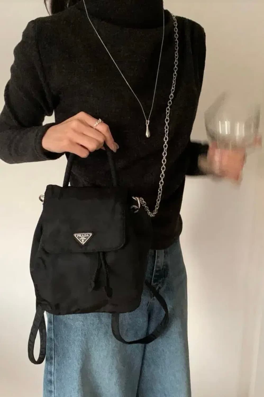 프라다 포코노 미니 백팩 상품이미지8