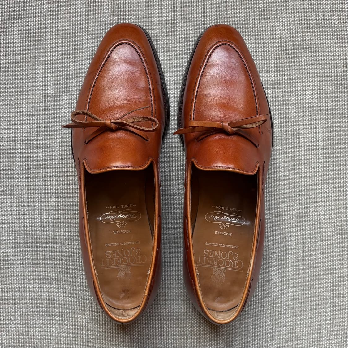 [UK6.5E] CROCKETT&JONES WENDOVER 탠브라운 로퍼 상품이미지8