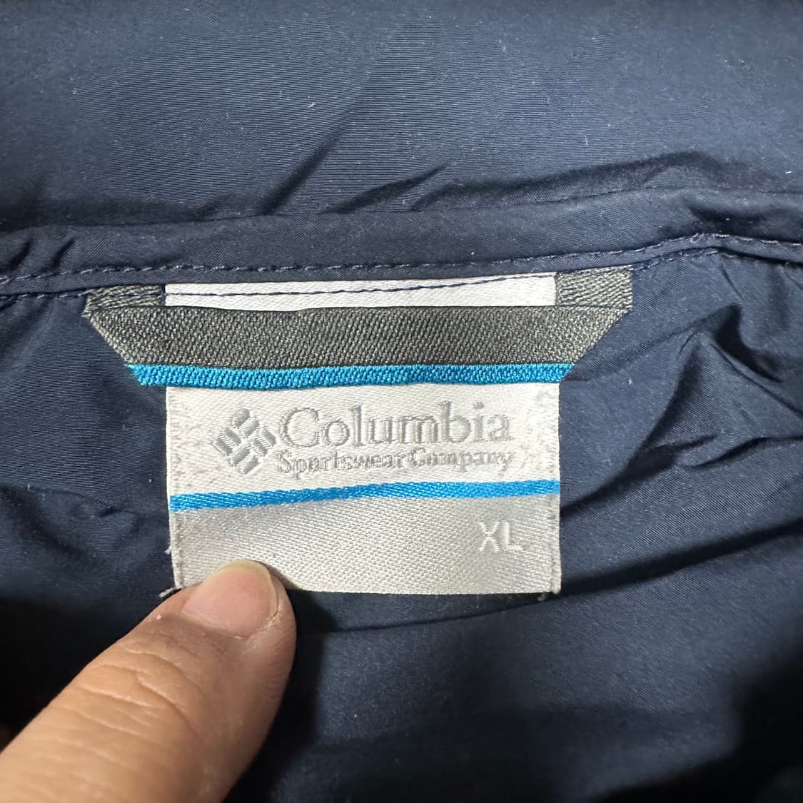 ✨ (바배) 컬럼비아 덕다운 후디드 아노락 패딩  상품이미지3