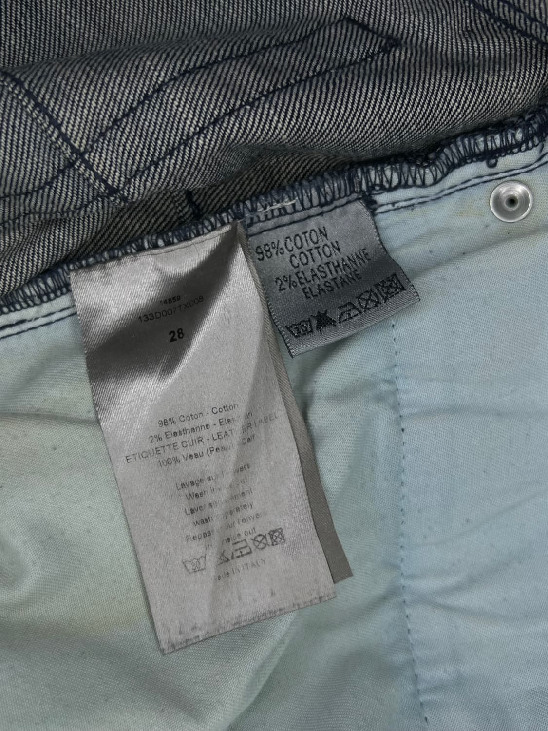 디올옴므 11FW 머드코팅진 에디슬리먼 크리스반아쉐 상품이미지7