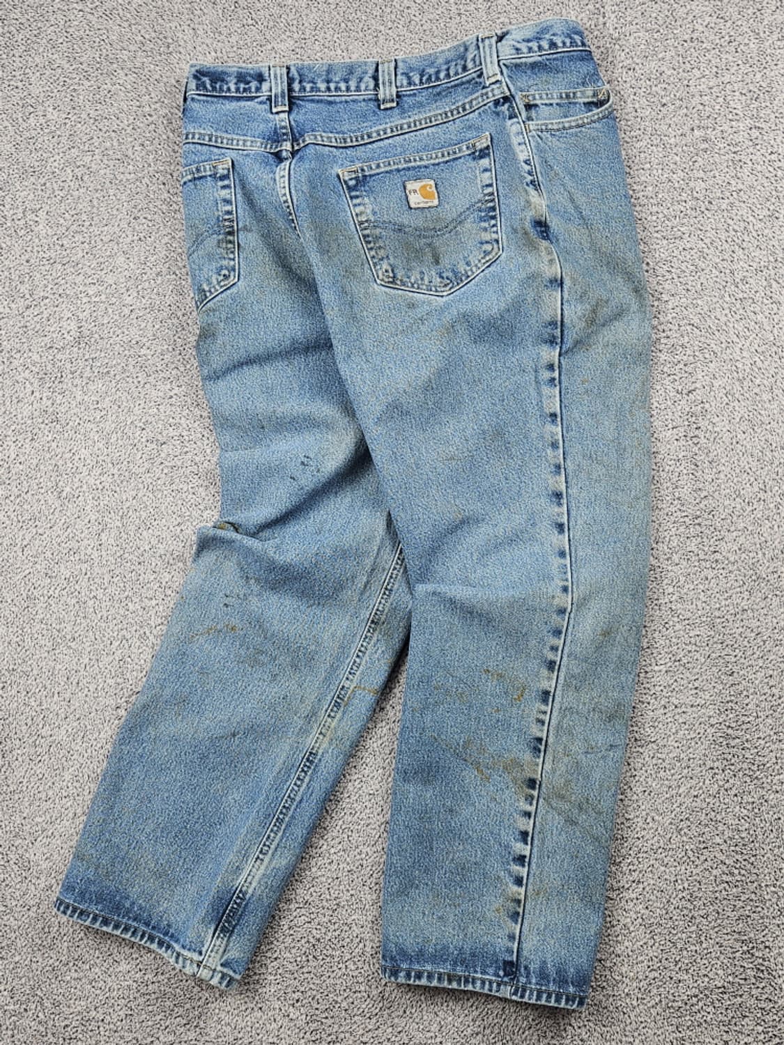 FR 칼하트 난연성 데님 워크 팬츠 ( 36X30 ) / 10401 상품이미지3