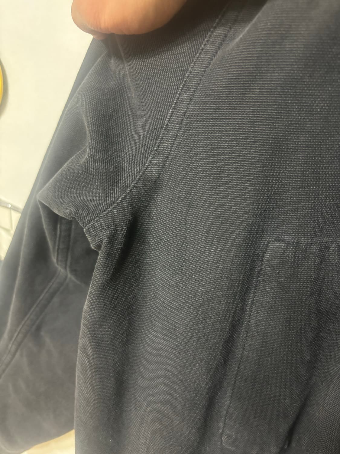 폴리테루 / 커버올 초어 코튼 자켓 블랙 / 4 상품이미지7