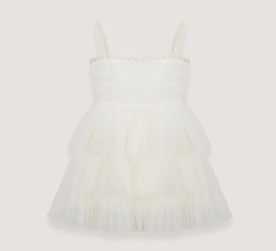 (새상품) 더티스 더블 쉬폰 드레스 화이트 셀프웨딩 웨딩촬영 상품이미지7