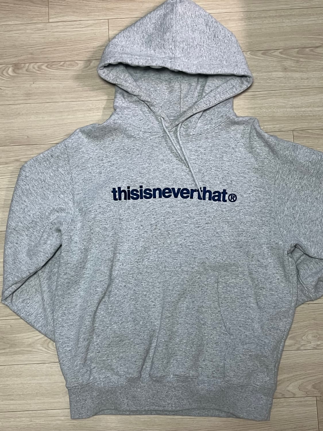 디스이즈네버댓 후드티 그레이 S 상품이미지3