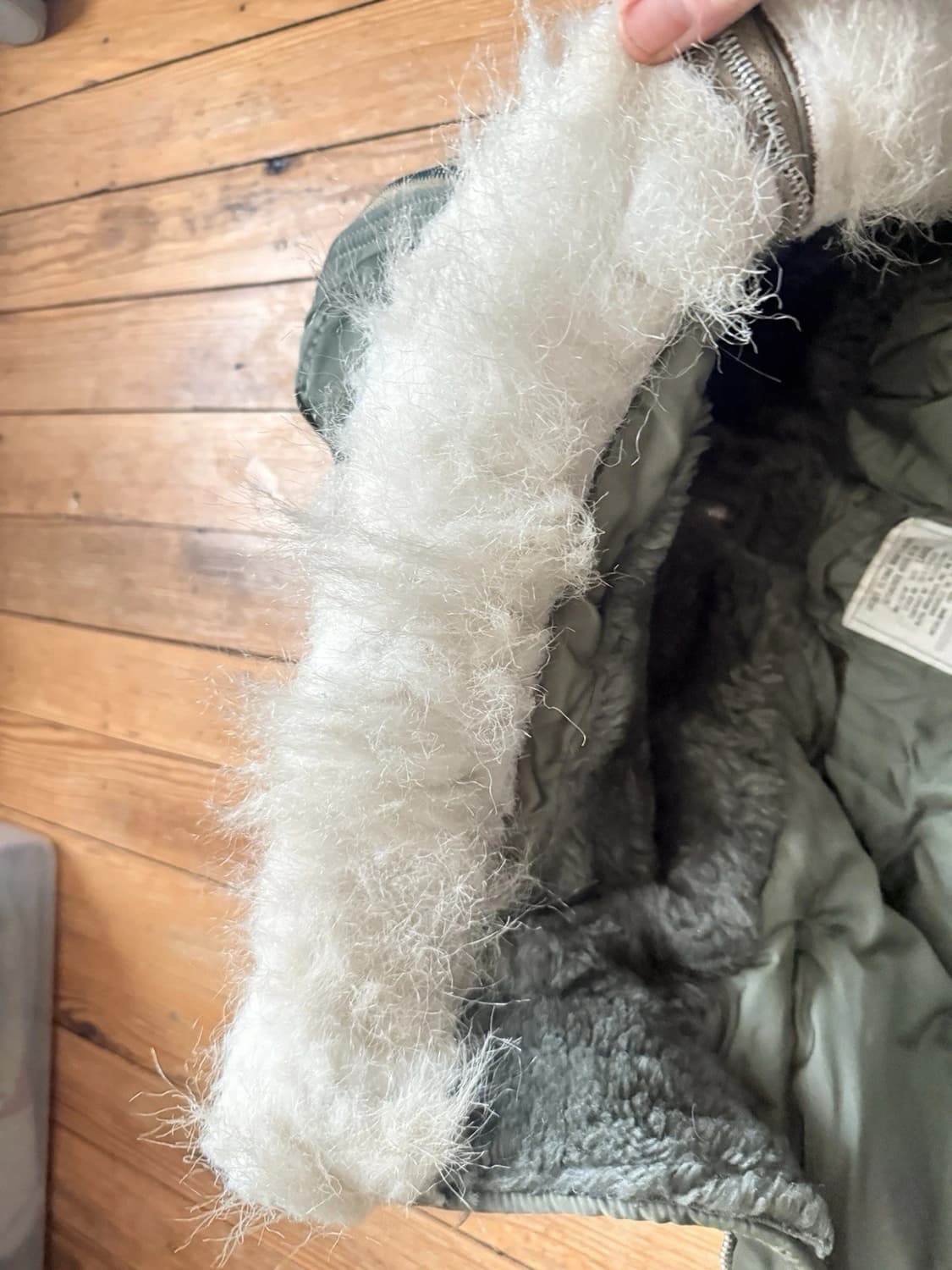 70s 미공군 납품용 알파 인더스트리 N-2B 자켓 세이지 상품이미지8