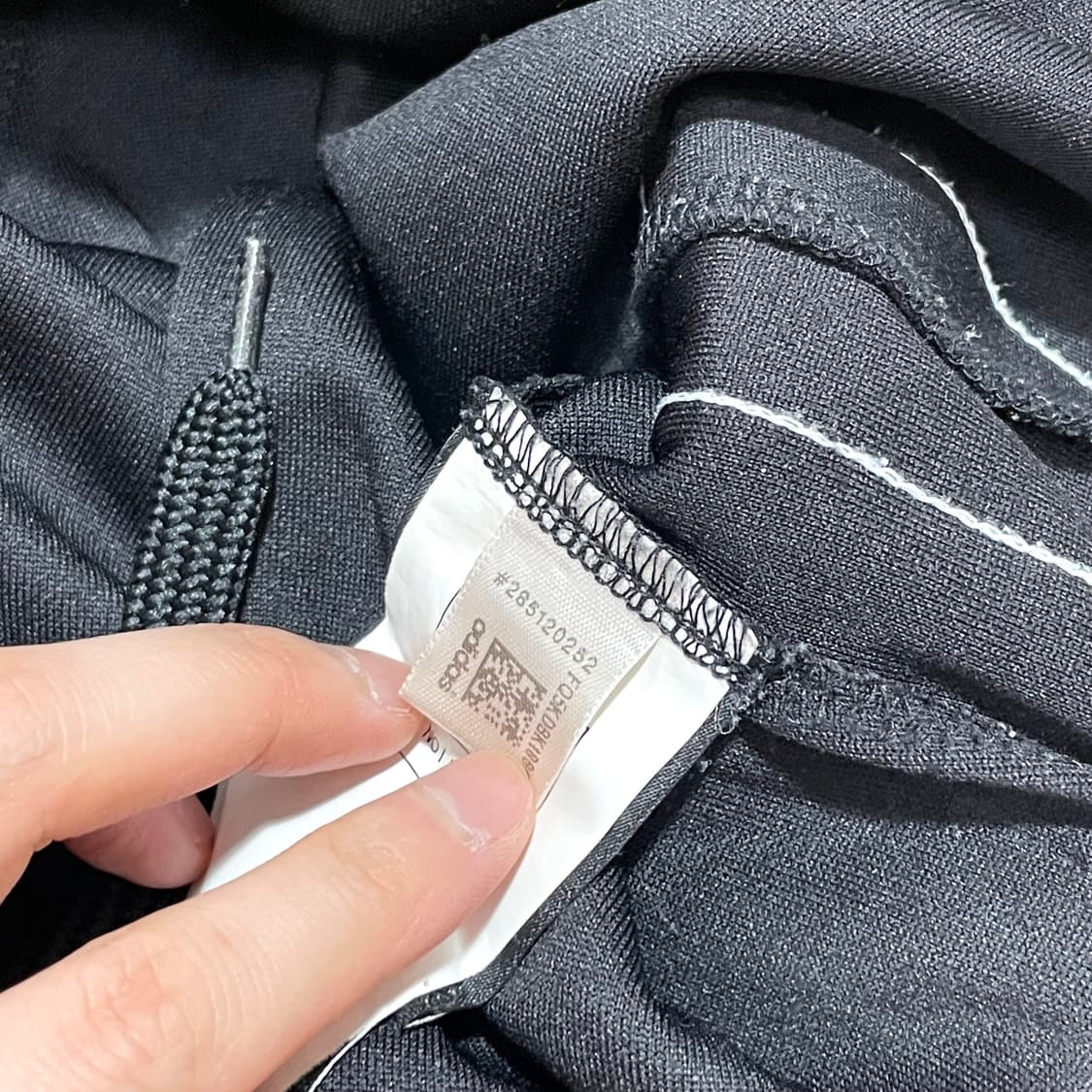 아디다스 adidas 블랙 삼각로고 트랙팬츠 트레이닝 팬츠 여성XS 상품이미지4